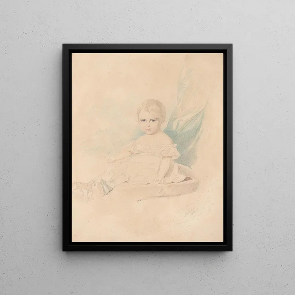 François-Joseph - Josef Kriehuber — framed artwork on a wall