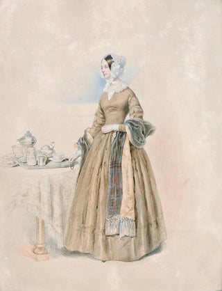 Josef Kriehuber - Portrait Frstin Leopoldine Karoline Palffy.webp