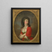 Mme Prohaska actress - Josef Lange — framed artwork on a wall