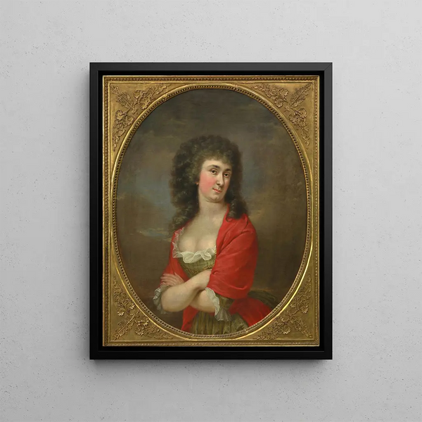 Mme Prohaska actress - Josef Lange — framed artwork on a wall