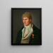 Heinrich Josef Collin Poet - Josef Lange — framed artwork on a wall