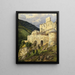 Château de Taufers - Josef Langl — framed artwork on a wall