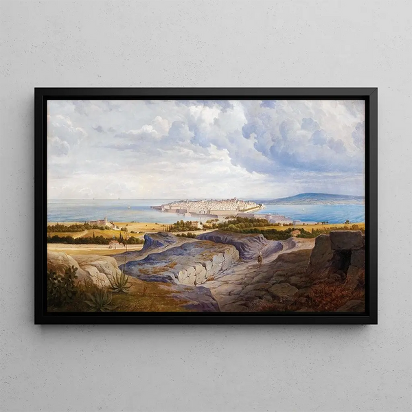 Syracuse - Josef Langl — framed artwork on a wall