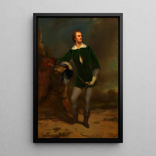 Ludwig Gabillon actor - Josef Matthias Aigner — framed artwork on a wall