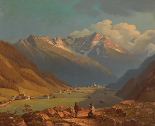 Bachstein près de Bad Gastein - Josef Mayr — artwork view