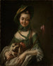 Portrait of Friedericke Sophie Hennig - Josef Melling — artwork view