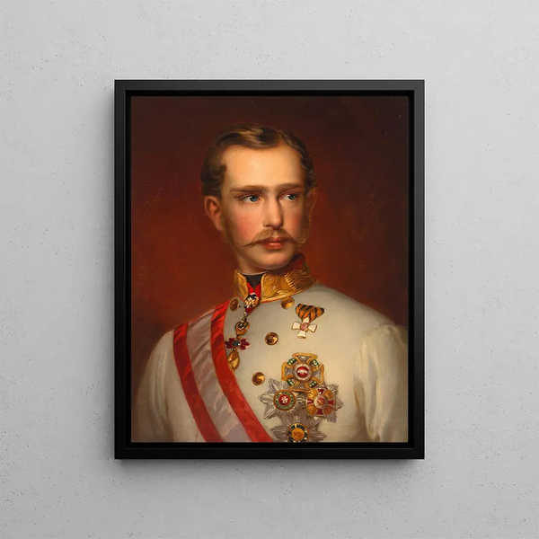 Kaiser François-Joseph Ier - Josef Neugebauer — framed artwork on a wall