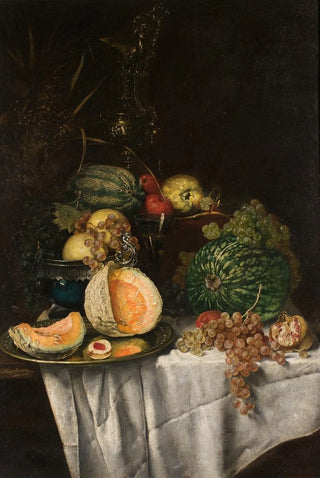 Still life with fruits - Josef Neugebauer — artwork view