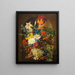 Blumenstrauß - Josef Nigg — framed artwork on a wall