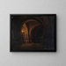 Octave discovers Cleopatra near the body of Antony - Josef Platzer — framed artwork on a wall