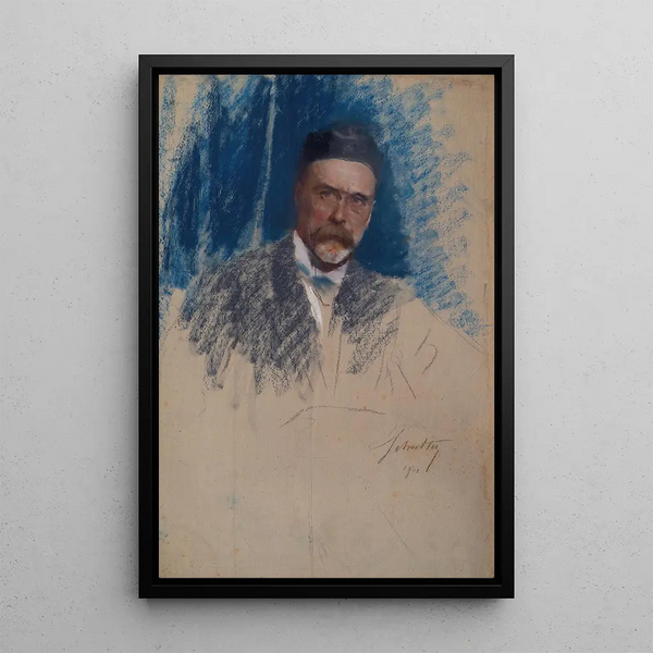 Arthur Count d'Enzenberg - Josef Schretter — framed artwork on a wall