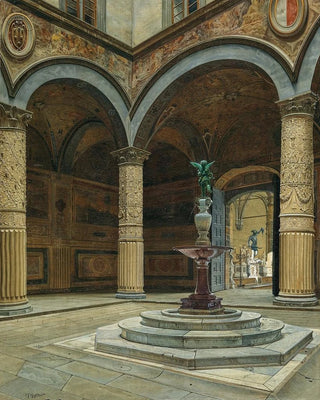 Josef Theodor Hansen - Florence Palazzo Vecchio.webp