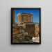 Temple of Nike Acropolis - Josef Theodor Hansen — framed artwork on a wall