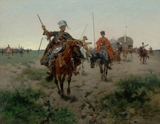 La Caravane - Josef von Brandt — artwork view