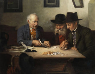 The Settling of Scores - Josef Wagner-Höhenberg — artwork view