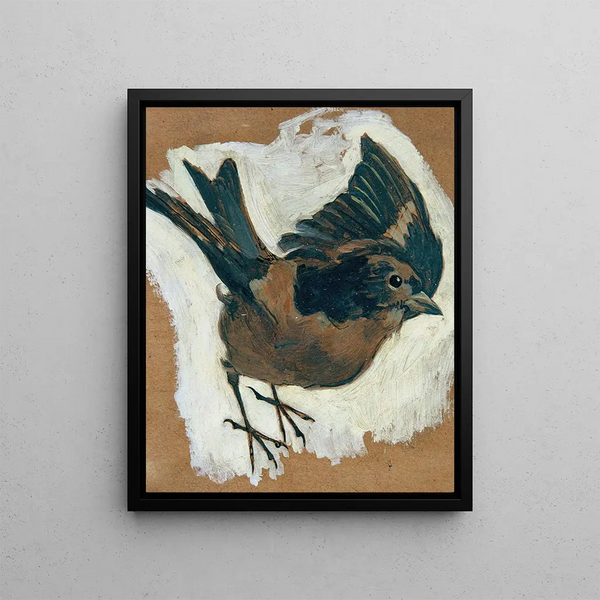Sperling Painting - Josef Wawra — framed artwork on a wall
