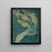 Water Nymphs - Josef Wawra — framed artwork on a wall