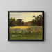 Au Simssee - Josef Wenglein — framed artwork on a wall