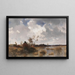 Autumn Moss Landscape - Josef Wenglein — framed artwork on a wall