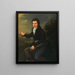 Ludwig van Beethoven composer - Josef Willibrord Mähler — framed artwork on a wall