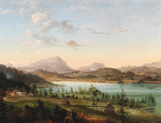 A view of Lake Ossiach - Josef Willroider — artwork view