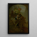 Farewell of the Apostle Peter to Paul - Josef Winterhalder the Younger — framed artwork on a wall