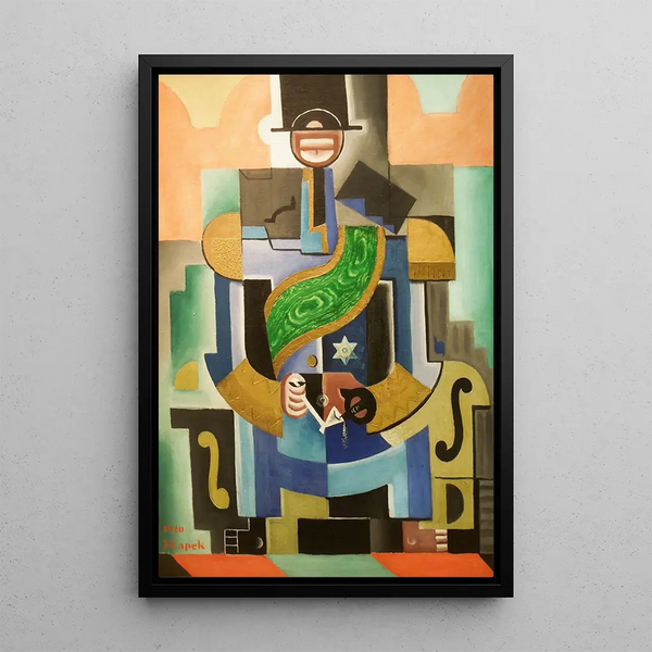 African King Painting - Josef Čapek — framed artwork on a wall