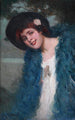 Parisienne painting - Josep Maria Tamburini i Dalmau — artwork view