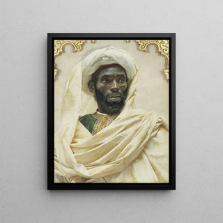 Josep Tapir Bar - Portrait Of A Moroccan Man.webp