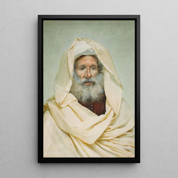L'homme saint - Josep Tapir Bar — framed artwork on a wall