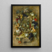 Composition aux raisins de France - Joseph Eugène Gilbault — framed artwork on a wall