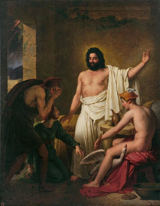 JosephFerdinand Lancrenon - Philmon et Baucis reoivent Jupiter et Mercure.webp