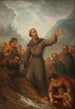 Saint Léonard making a spring gush - Joseph Nicolas Jouy — artwork view