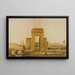 Karnak Temple View from the South - Joseph-Philibert Girault de Prangey — framed artwork on a wall