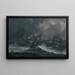 La Tempête - Joseph Abeille — framed artwork on a wall