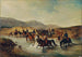 French cavalry in the horse basin - Joseph Anton Strassgschwandtner — artwork view