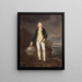 Captain Cook on the coast of New South Wales - Joseph Backler — framed artwork on a wall