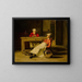 Les petits cuisiniers - Joseph Bail — framed artwork on a wall
