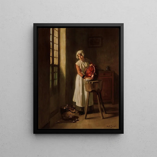 Joseph Bail - Polishing the Copper.webp