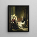 Les Dentellières - Joseph Bail — framed artwork on a wall