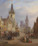 Market Day Painting - Joseph Barter — artwork view