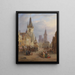 Market Day Painting - Joseph Barter — framed artwork on a wall