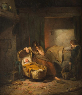 Joseph Beaume - The sick child.webp
