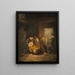 L'enfant malade - Joseph Beaume — framed artwork on a wall