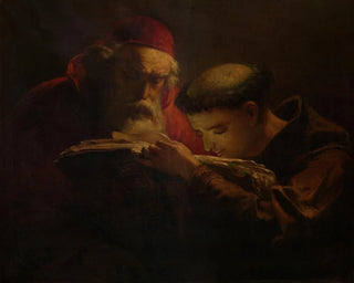 Clergy Painting - Joseph Bellemans — artwork view