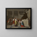 The Dedication of the Female Citizens of Paris - Joseph Benoît Suvée — framed artwork on a wall