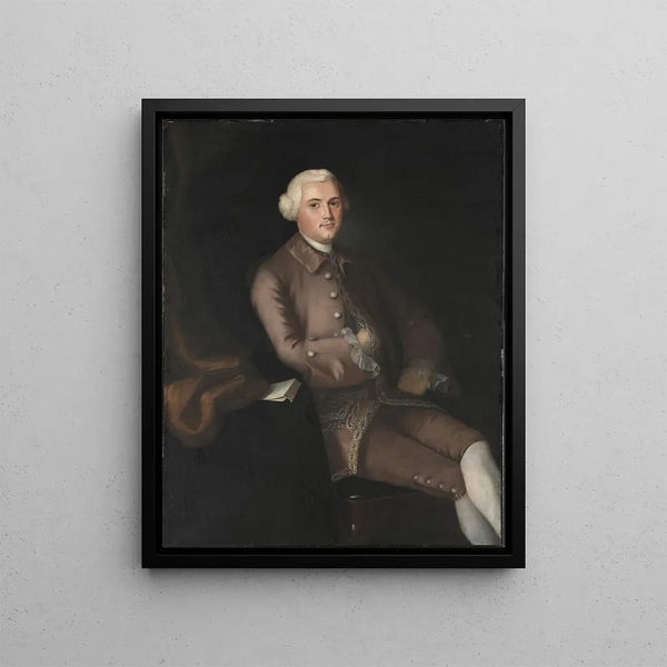 John Browne - Joseph Blackburn — framed artwork on a wall