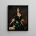 Marie Sylvestre - Joseph Blackburn — framed artwork on a wall