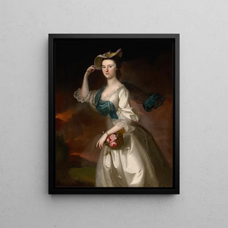 Joseph Blackburn - Portrait of Abigail Erving Scott.webp