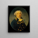 Portrait of a division general - Joseph Boze — framed artwork on a wall